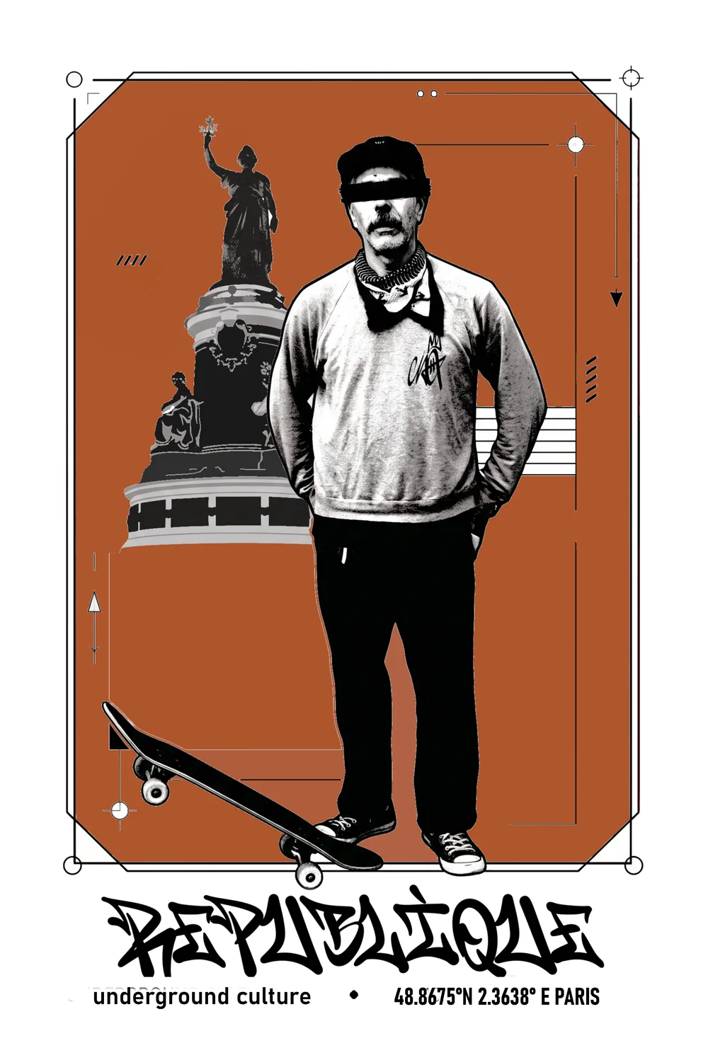 Republique — '91 Family Raw Edition, Place de la République, Paris